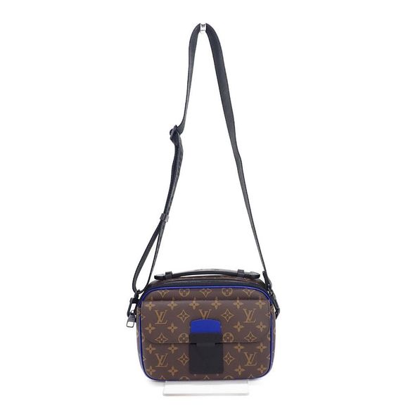 Louis Vuitton Macassar S Lock Messenger Monogram Shoulder Bag - Picture 2 of 8